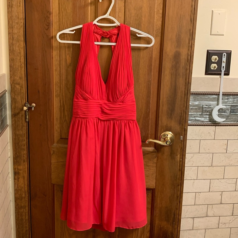 Aidan Maddox Pink Cocktail Dress